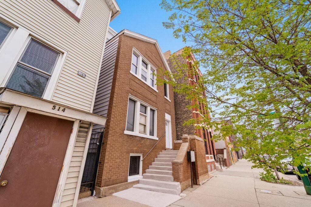 Cozy, Top-Floor 3Br Loft With Balcony In West Town Chicago Buitenkant foto
